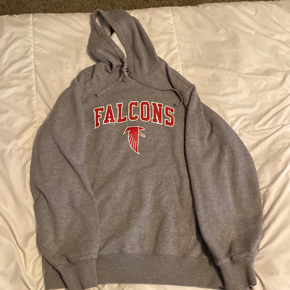 Sport Tek Falcons Hoodie Sweatshirt, Size L